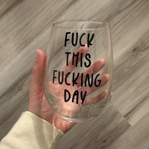 Stemless Wine glass